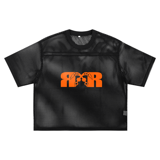 See-through Boxy Net T-shirt