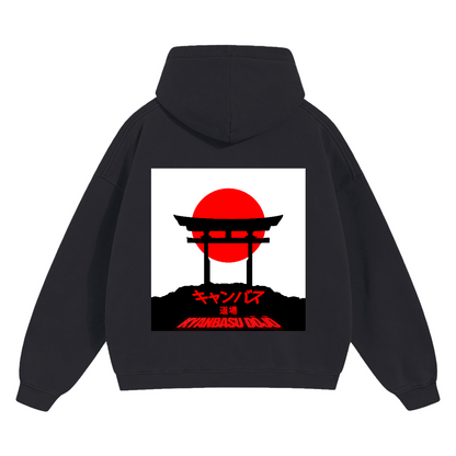 CANVAS Polo Hoodie (Torii Gate)