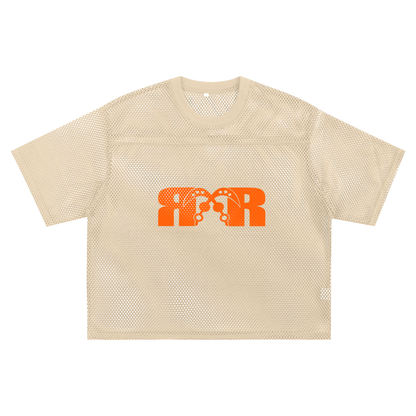 See-through Boxy Net T-shirt