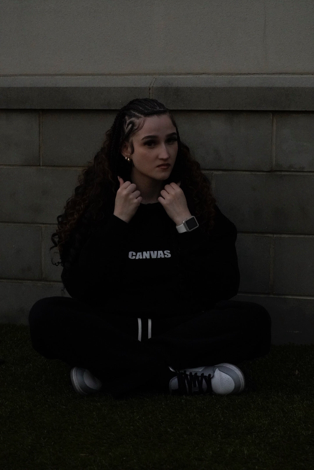 CANVAS 1957 Black Sweatsuit Combo