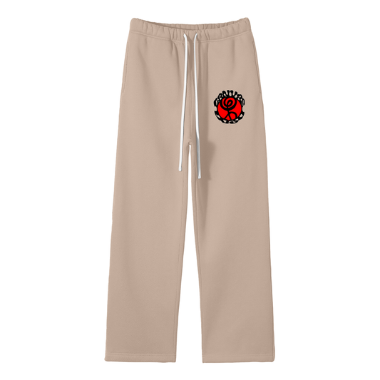 CANVAS Original Beige Sweatpants (White Strings)
