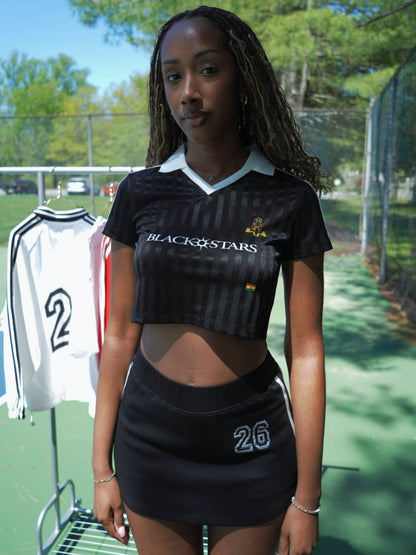BlackStars Crop top (Black)