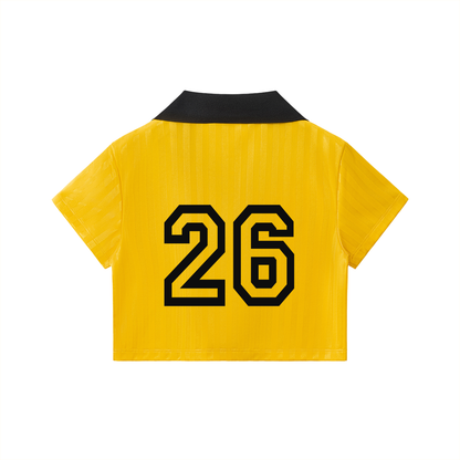 BlackStars Crop top (Yellow)