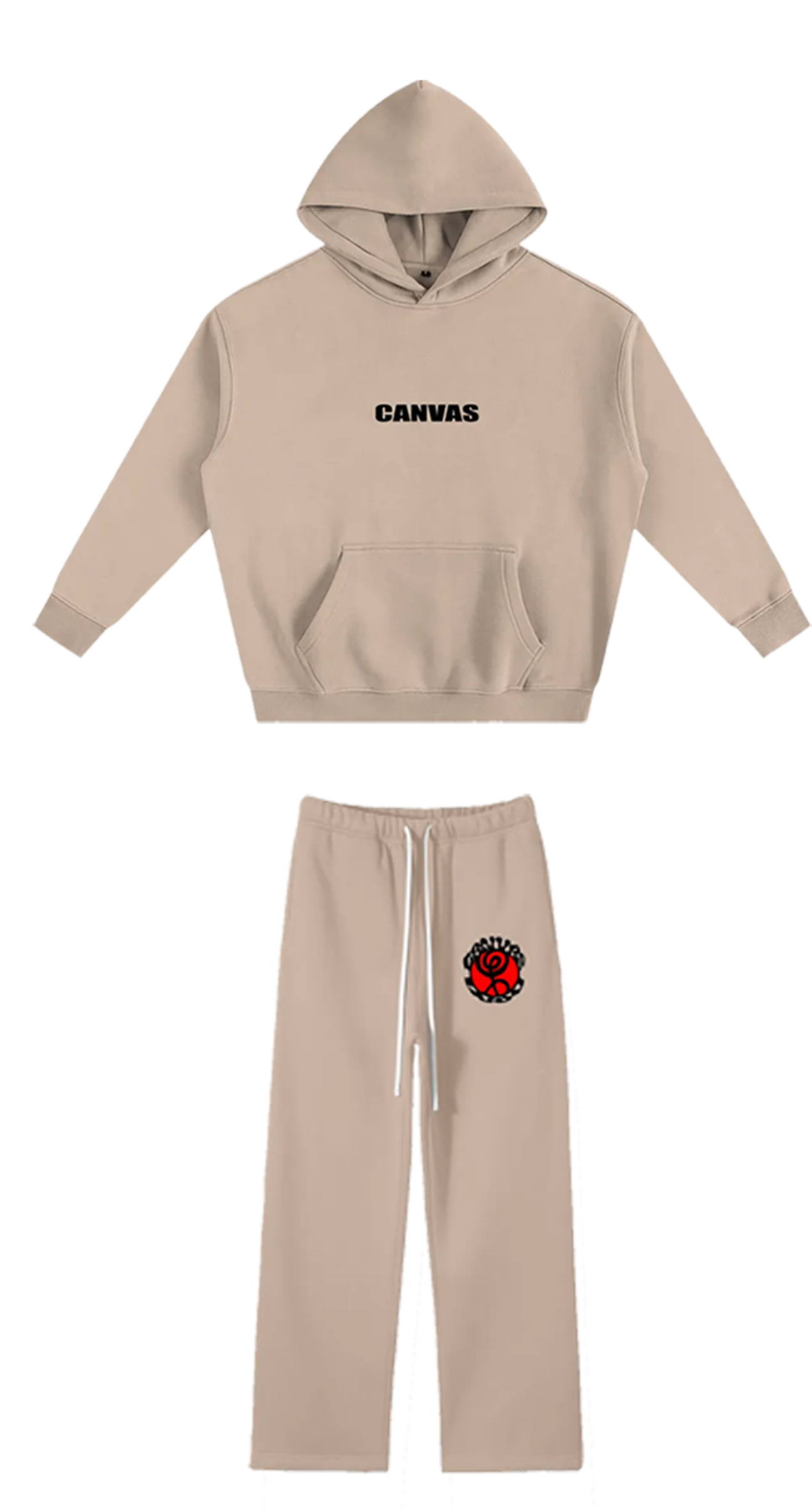CANVAS Original Beige Sweatsuit Combo