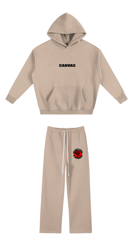 CANVAS Original Beige Sweatsuit Combo