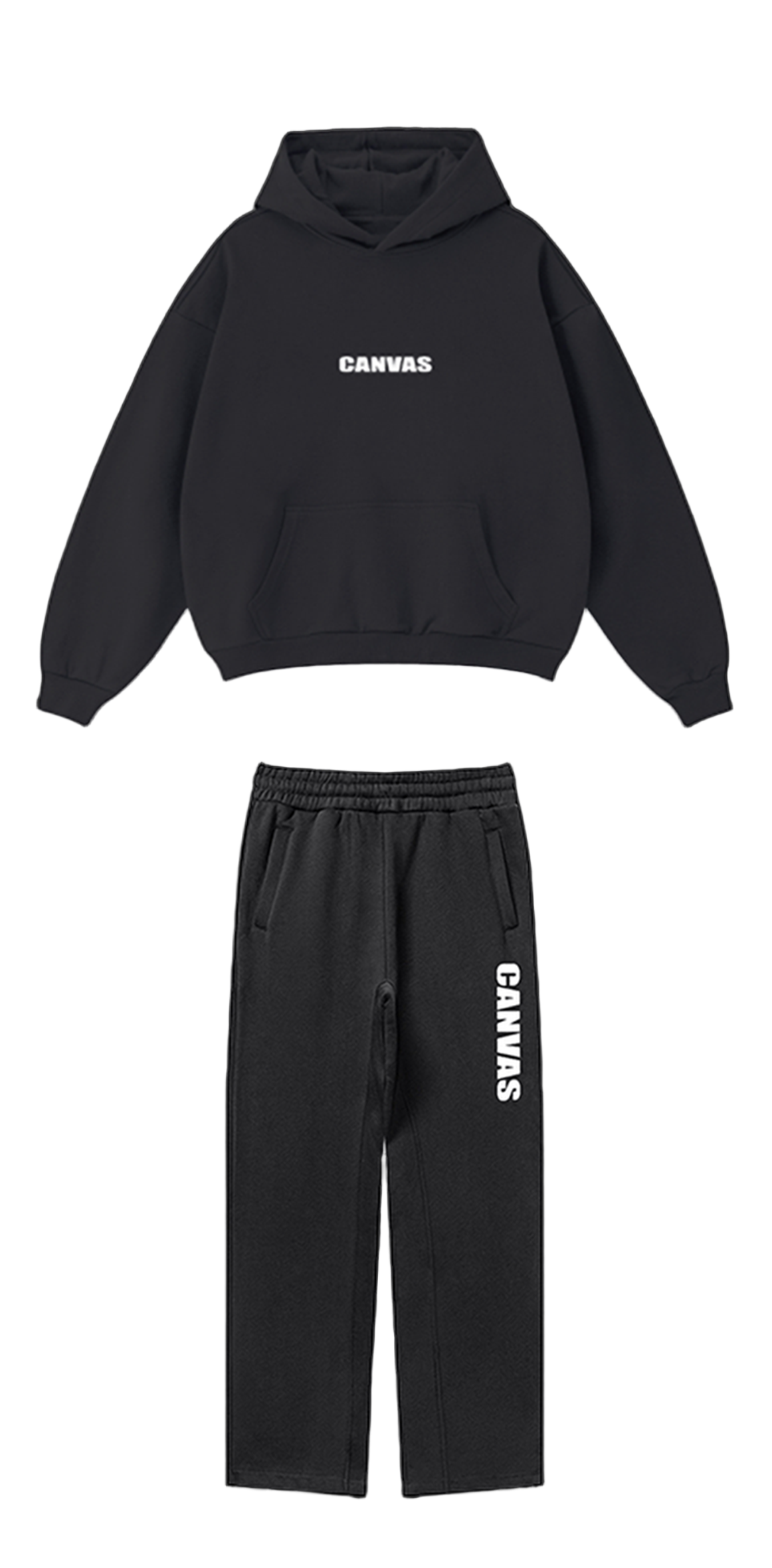 CANVAS 1957 Black Sweatsuit Combo
