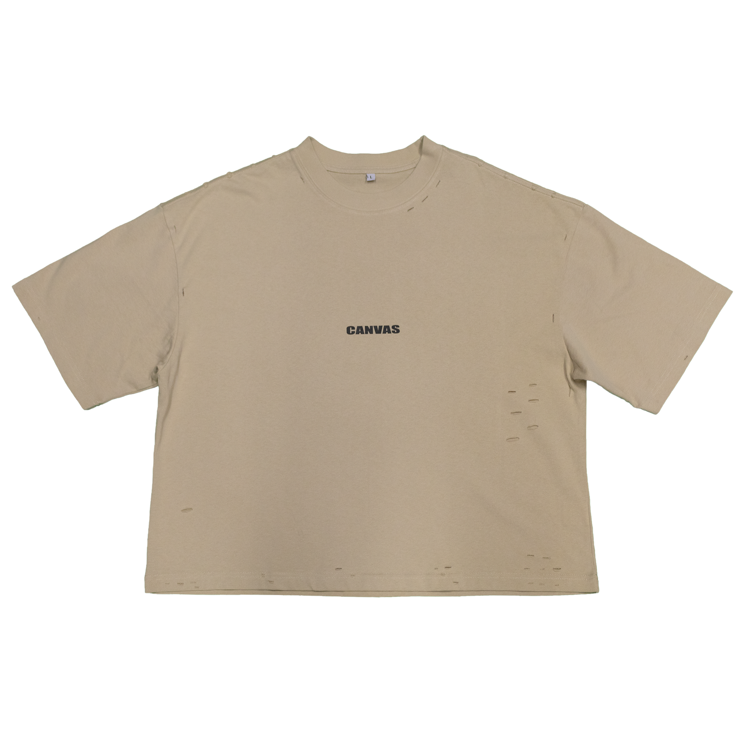 CANVAS Designer T-Shirt (BEIGE)