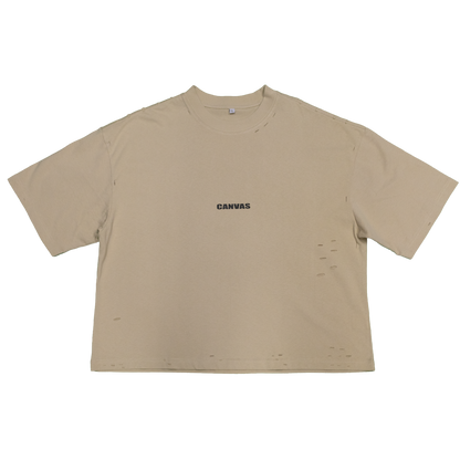 CANVAS Designer T-Shirt (BEIGE)