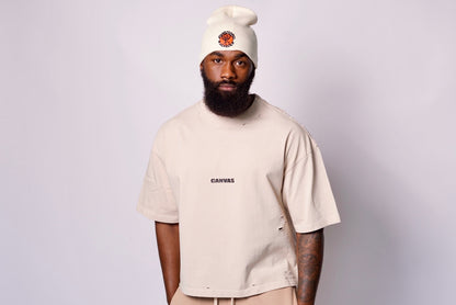 CANVAS Designer T-Shirt (BEIGE)