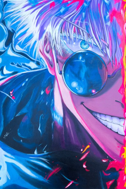 "SIX EYES" Satoru Gojo JJK (Prints)