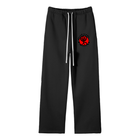 CANVAS Original Black Sweatpants (White Strings)