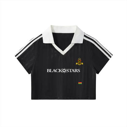 BlackStars Crop top (Black)